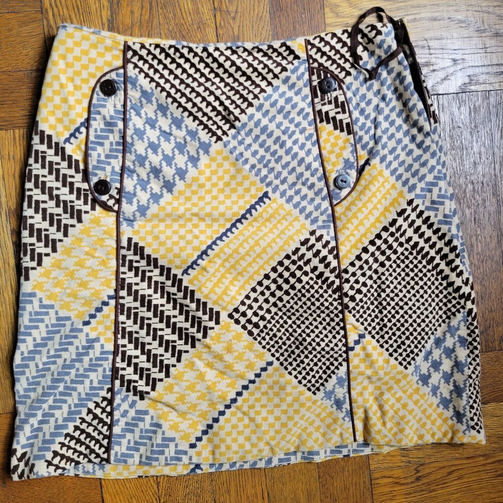 Maefvfe Anthropologie skirt used good condition size 6